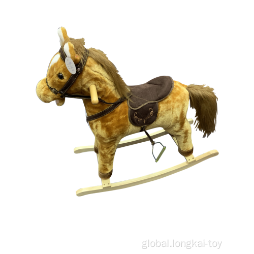 Wooden Rocking Horse Wooden Rocking Horse for Sale Manufactory